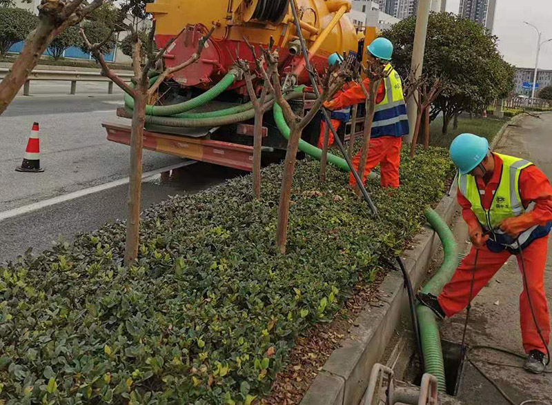 武功市政管道清淤